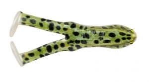 Nástraha Žaba PowerBait Beat Paddle Frog 10cm Natural Leopard